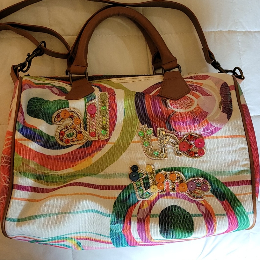 Desigual Bowler Speedy Clara Circles